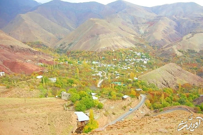 بهترین جا برای سفر یک روزه اطراف تهران روستای برگ جهان